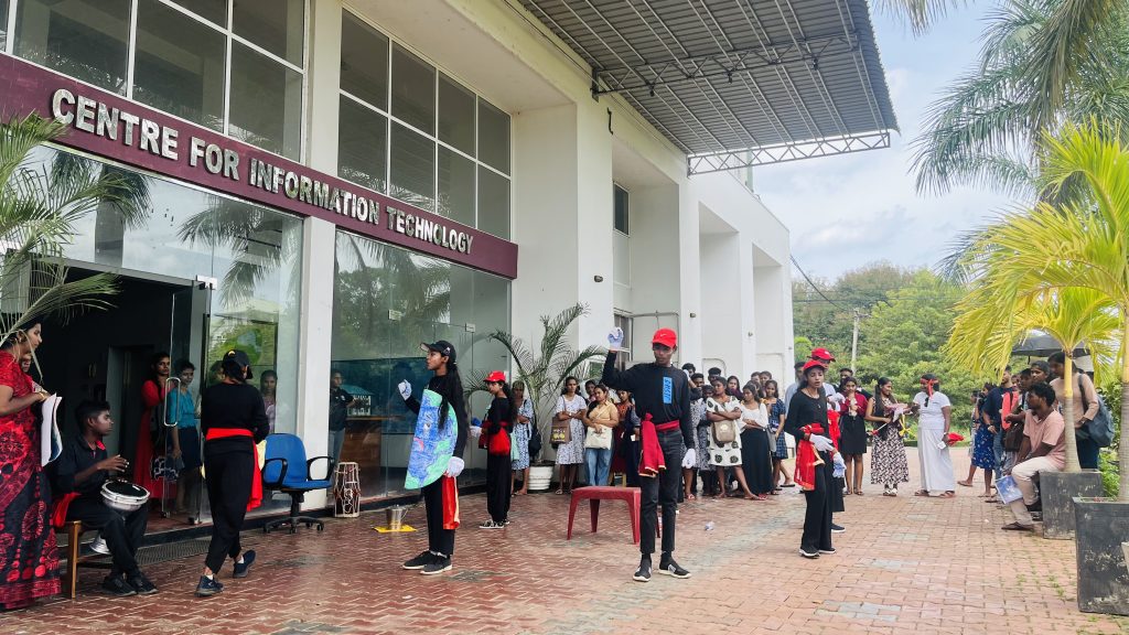 Street Drama performed by Kuchchaveli Vivekananda Maha Vidyalaya School Students